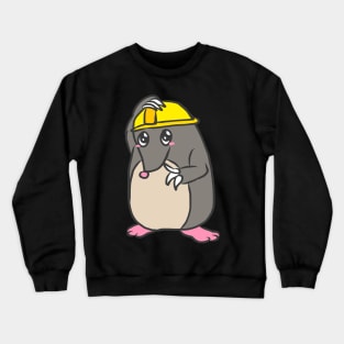 Mole Gardener Animal Funny Garden Gift Cool Crewneck Sweatshirt